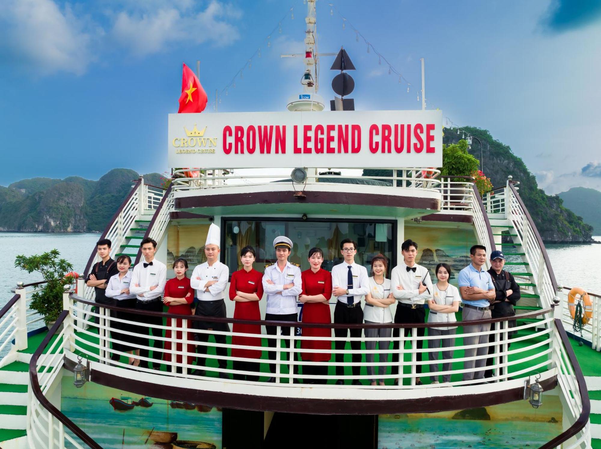 فندق Dragon Crown Legend Cruise ها لونغ المظهر الخارجي الصورة