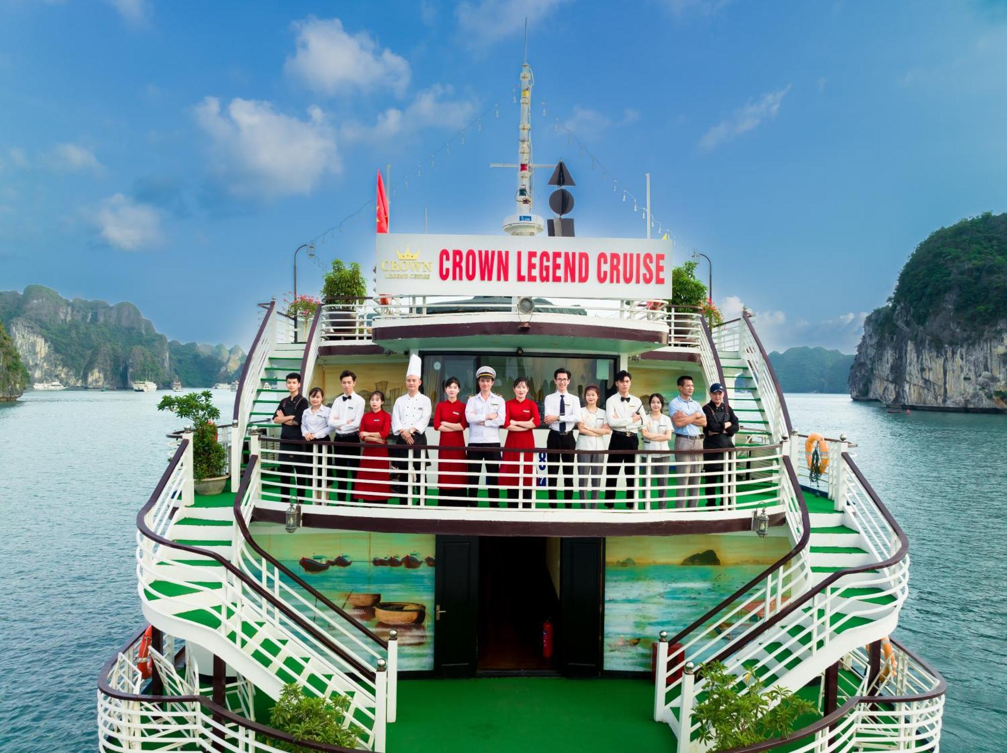 فندق Dragon Crown Legend Cruise ها لونغ المظهر الخارجي الصورة